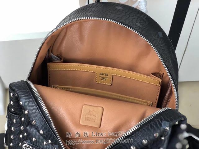 MCM雙肩包 原單 5917小號 夏季新款 純手工定制版 48k鍍金 MCM女後背包  mdmc1116